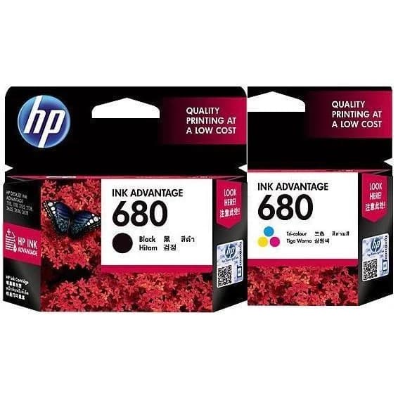 HP 680 Black & 680 Color (2 Voto)