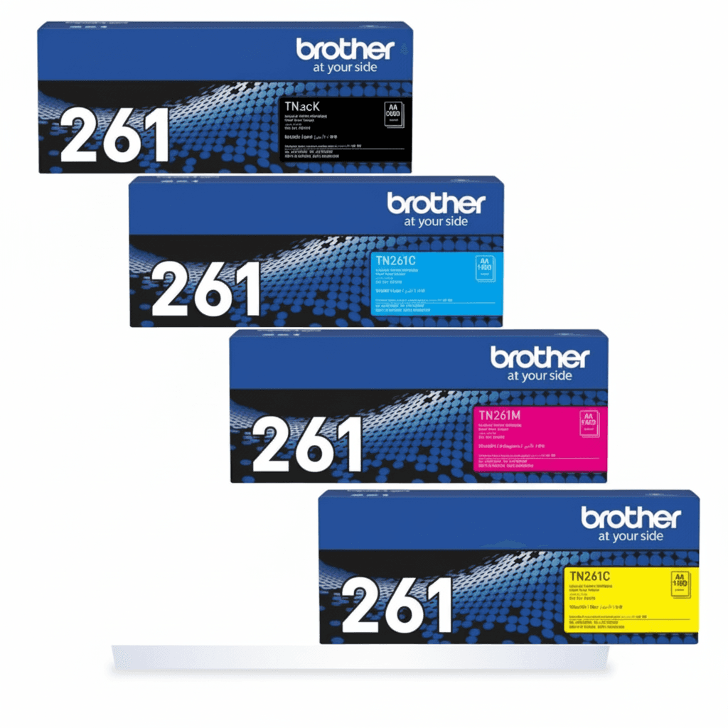 Brother TN261 Black & Color Set (4 Voto)