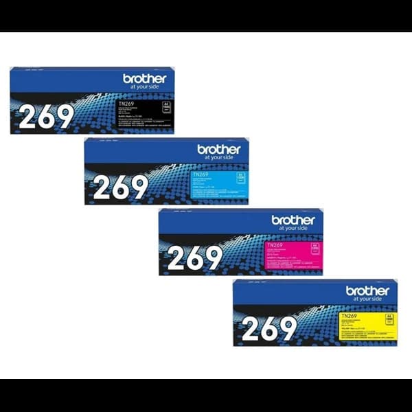 Brother TN269 Black & Color Set (4 Voto)