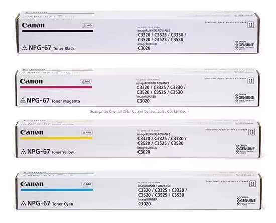 Canon NPG-67 Black & Color Set (4 Voto)