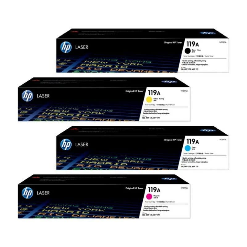 HP 119A Black & Color Set (4 Voto)