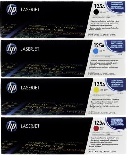 HP 125A Black & Color Set (4 Voto)