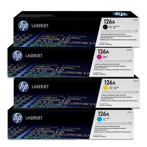 HP 126A Black & Color Set (4 Voto)
