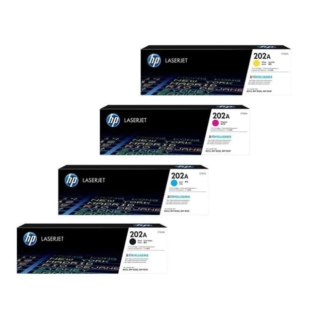HP 202A Black & Color Set (4 Voto)