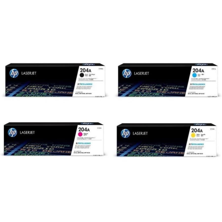 HP 204A Black & Color Set (4 Voto)