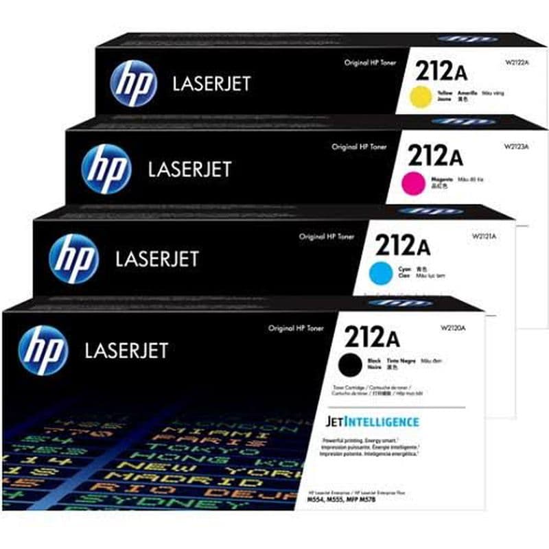 HP 212A Black & Color Set (4 Voto)