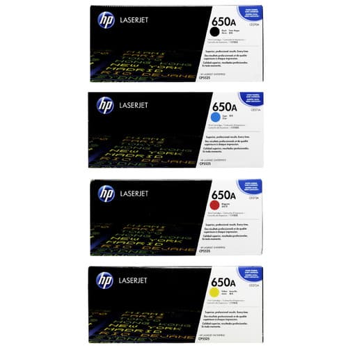 HP 650A Black & Color Set (4 Voto)